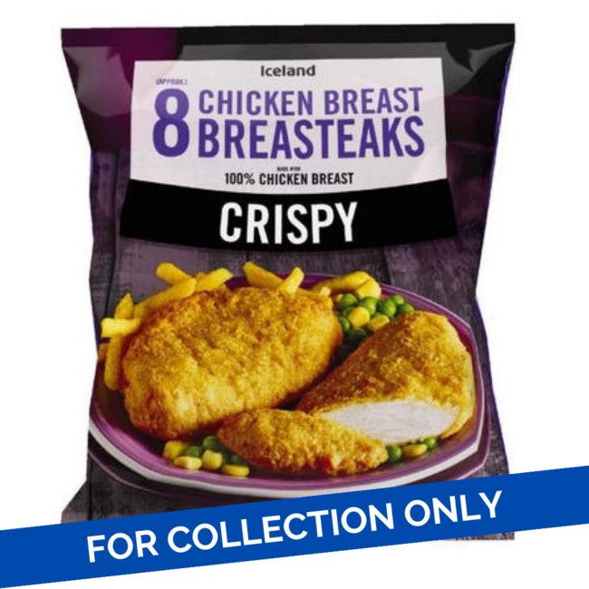 Iceland Crispy Chicken Breast 18x8pk