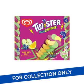 Walls Walls Twister Fruit Zingerrr 6x4pk