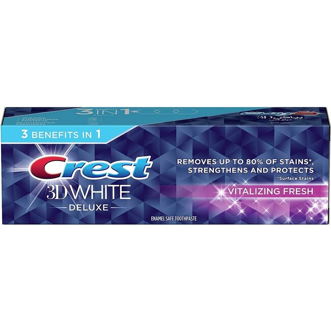 Crest Toothpaste 3D White Vitalizing Fresh 12x75ml