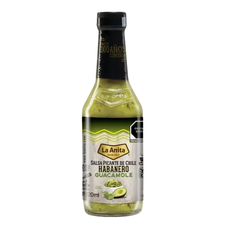 La Anita La Anita Habanera Guacemole 12x120ml La Anita La Anita Habanera Guacemole 12x120ml