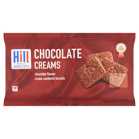Hills Hill Biscuits Chocolate Creams 24 x 300g Hills Hill Biscuits Chocolate Creams 24 x 300g