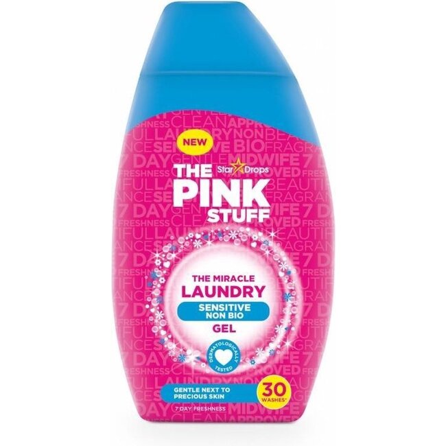 Stardrops The Pink Stuff Non Bio Laundry Gel 8x900ml