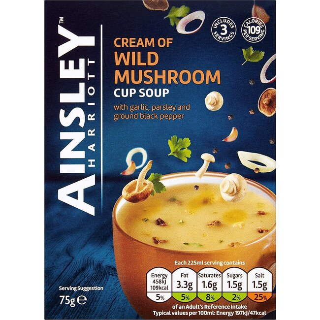Ainsley Harriott Ainsley Harriott Wild Mushroom Soup 8x3pk