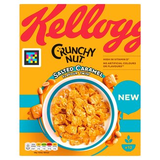 Kellogg's Kelloggs Crunchy Nut Salted Caramel 8x375g