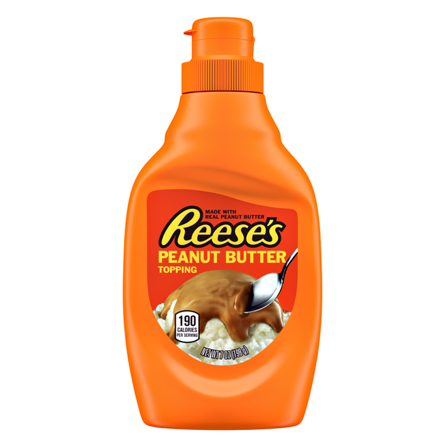Reese's Reese's Peanut Butter Topping Bottle 6x198g