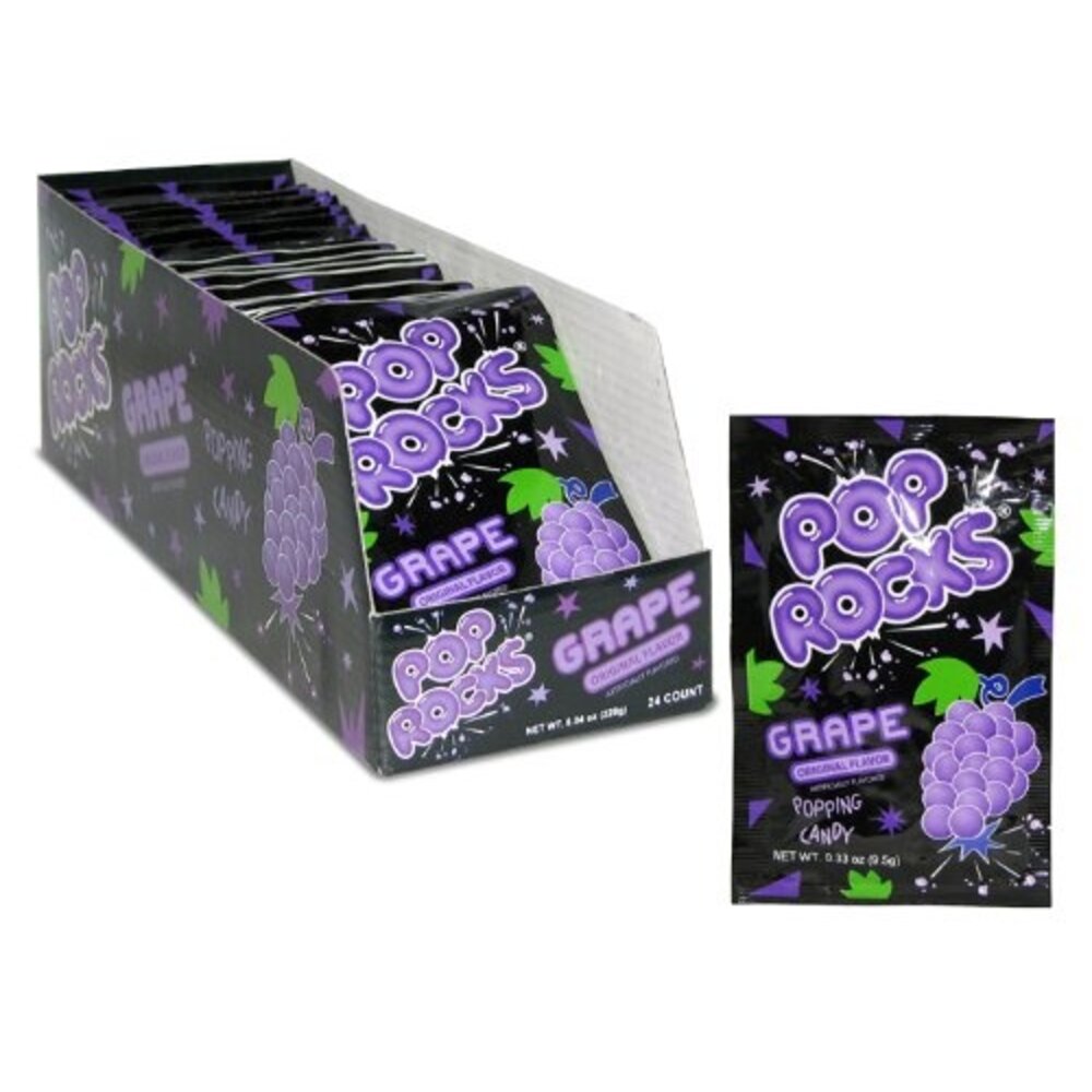 Pop Rocks Grape 24pc - Kellys Wholesale & Distribution