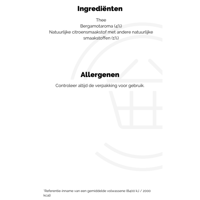 Twinings Earl Grey 4x80s