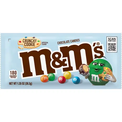 M&M's M&M Crunchy Cookie 24x38.3g M&M's M&M Crunchy Cookie 24x38.3g