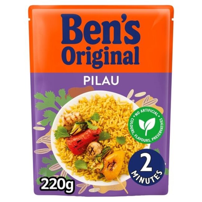 Uncle Ben's Ben's Original Classic Pilau Rice 6x220g