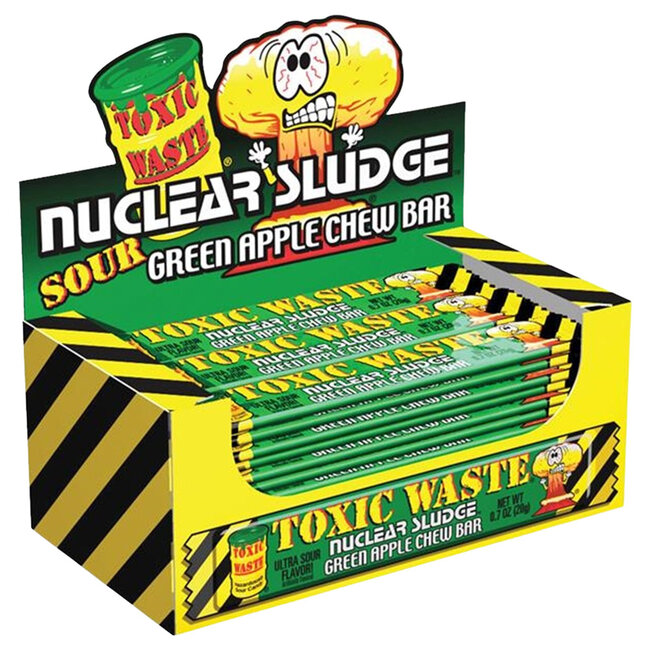 Toxic Waste Toxic Waste Apple Chew Bar 50x20g