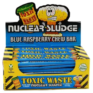 Toxic Waste Toxic Waste Blue Raspberry Chew Bar 50x20g