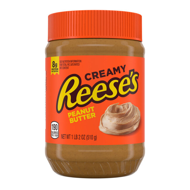 Hershey's Reese's Creamy Peanut Butter Jar 12x510g