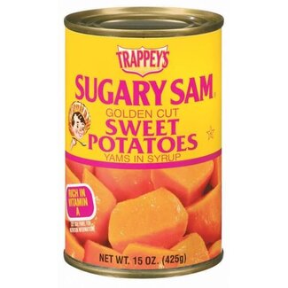 Trappeys Trappeys Sugary Sam Yams Cut 24x425g (THT 13-10-2026)