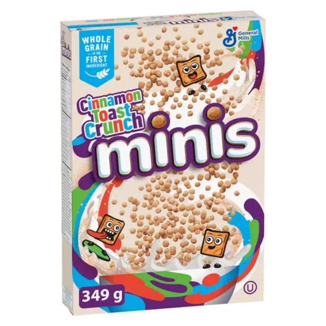 General Mills General Mills Cinnamon Toast Crunch Minis 12x349g THT: 11-06-2024