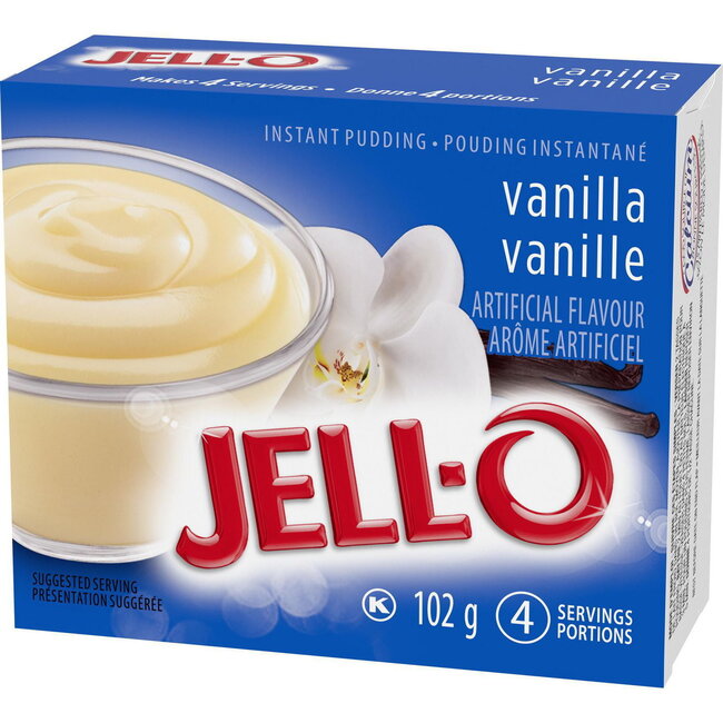 Jell-O Jell-o Instant Pudding Vanilla 24x102g