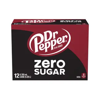 Dr Pepper Dr Pepper Zero Sugar 12x355ml B