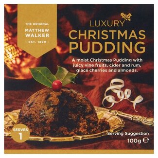 Matthew Walkers Matthew Walkers Luxury Christmas Pudding 36x100g