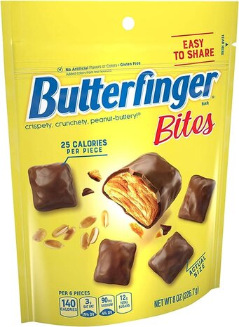 Nestle Butterfinger Bites 12x227g Nestle Butterfinger Bites 12x227g