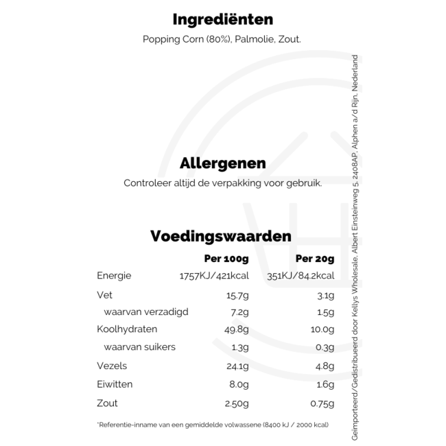 Eazy Popcorn Salted 16x85g