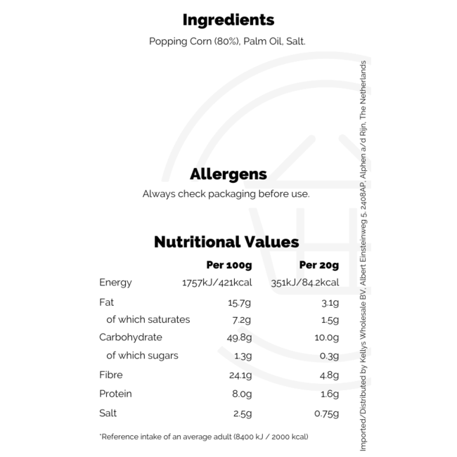 Eazy Popcorn Salted 16x85g