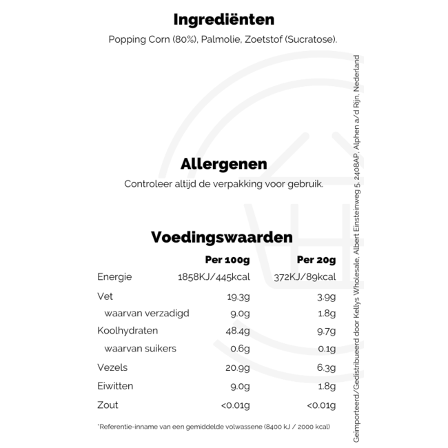 Eazy Popcorn Sweet 16x85g