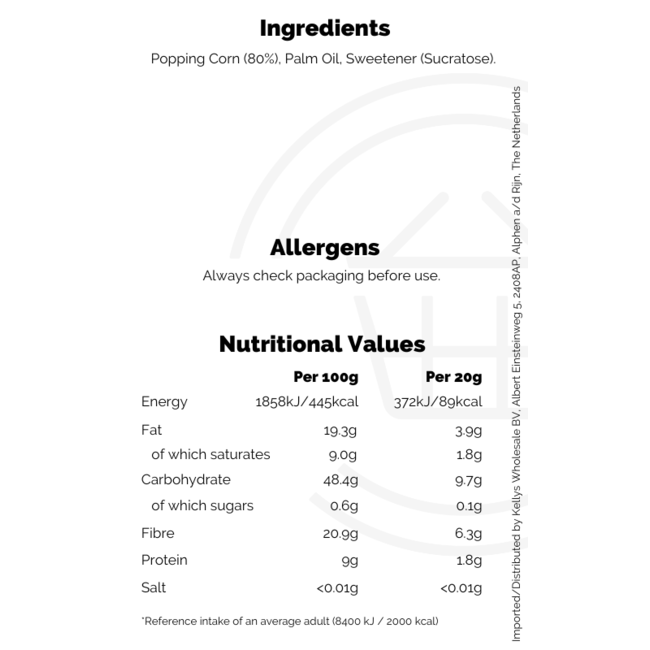 Eazy Popcorn Sweet 16x85g