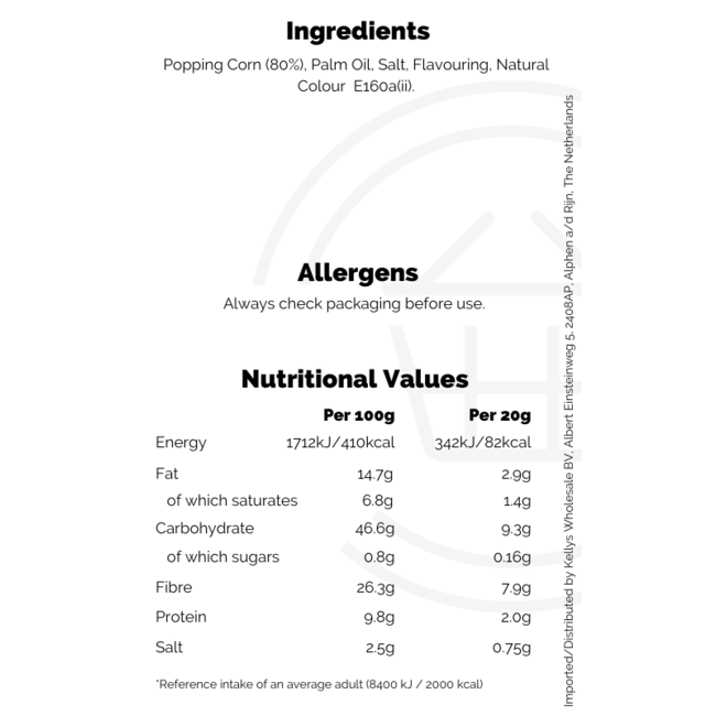 Eazy Pop Butter 16x85g
