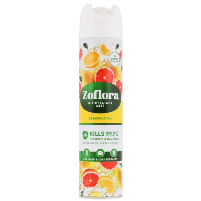 Zoflora Zoflora Disinfectant Mist Lemon Zing 6x300ml