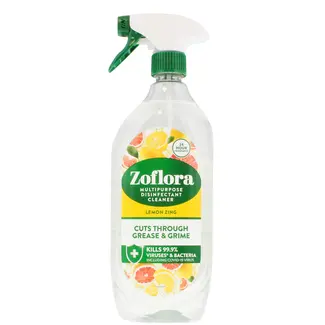 Zoflora Zoflora Disinfectant Cleaner Lemon Zing 8x800ml
