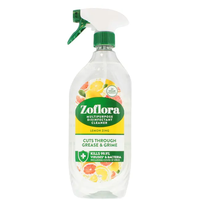 Zoflora Zoflora Disinfectant Cleaner Lemon Zing 8x800ml