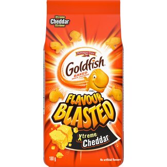 Goldfish Goldfish Explosive Cheddar Crackers 12x180g