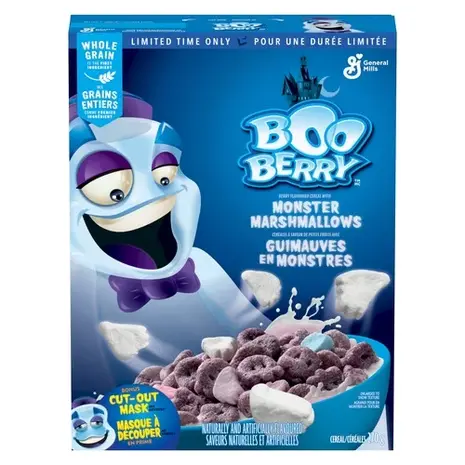 General Mills General Mills Boo Berry Cereal 12x270g General Mills General Mills Boo Berry Cereal 12x270g