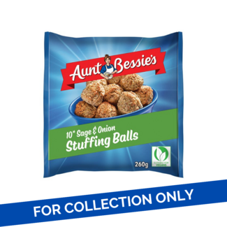 Aunt Bessie's Aunt Bessie's Sage & Onion Stuffing Balls 12x260g