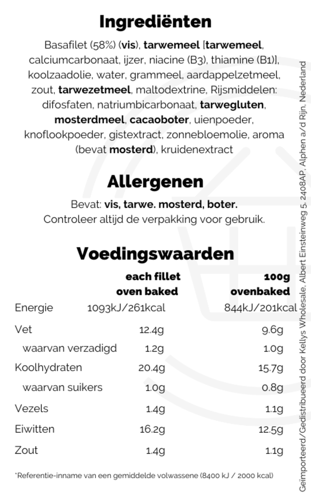 Young's Gastro Tempura Battered 2 Light & Crispy Fish Fillets 15 x 270g