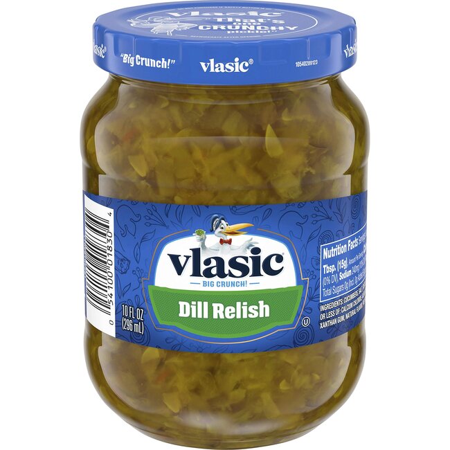 Vlasic Vlasic Dill Relish 12x296g