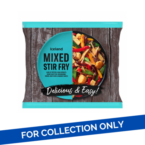 Iceland Iceland Mixed Stir Fry 12x500g Iceland Iceland Mixed Stir Fry 12x500g