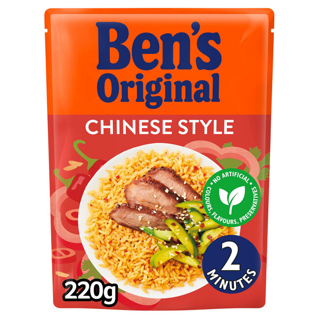 Uncle Ben's Ben's Original Chinese Rice 6x220g