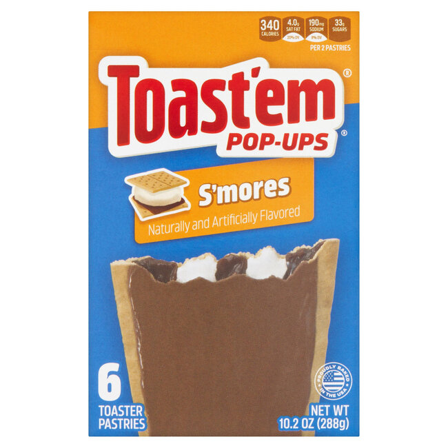 Toast'em Pop-Ups Frosted Smores 12x288g