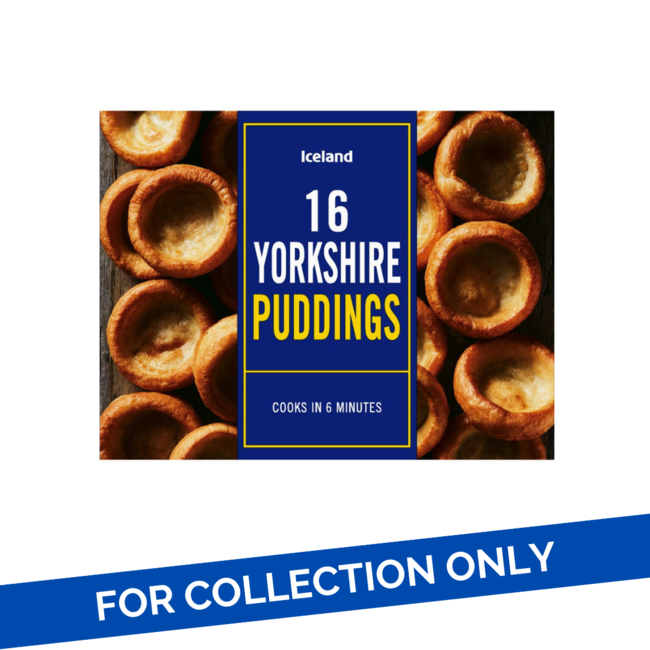 Iceland Iceland Yorkshire Puddings 22x16pk