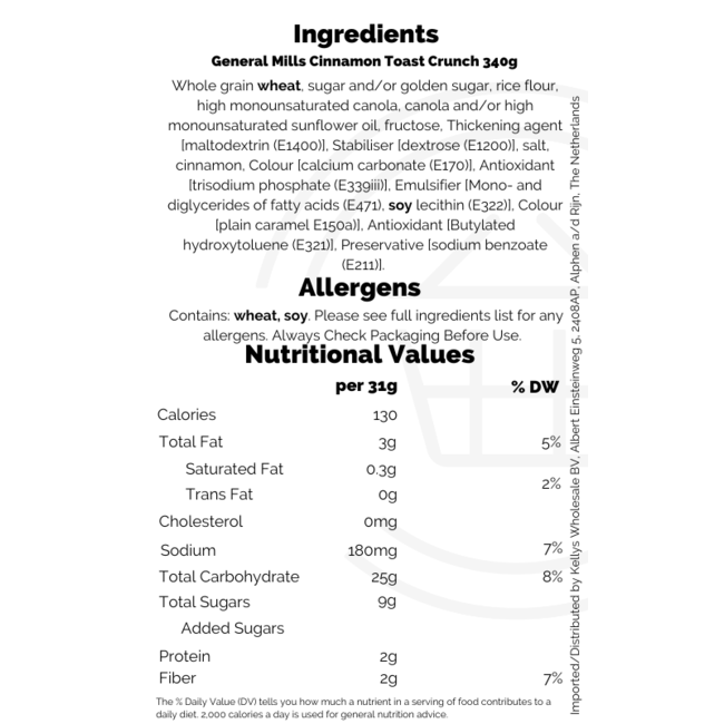 Cinnamon Toast Crunch 12x354g