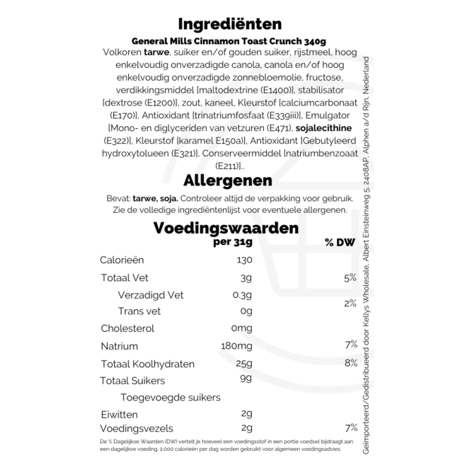 Cinnamon Toast Crunch 12x354g