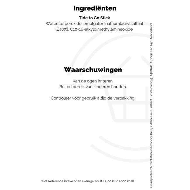 Tide to Go Stick 6x1ct