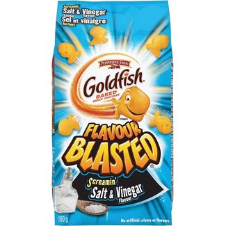 Goldfish Pepperidge Farm Goldfish Screamin' Salt & Vinegar 12x180g