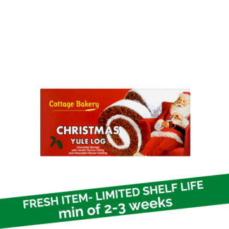Cottage Bakery Christmas Yule Log PM¬£1.69 6x175g