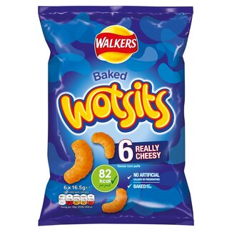 Walkers Crisps Walkers Wotsits 6pk 32x6x16.5g