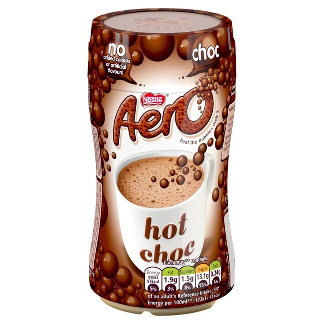 Aero Aero Hot Chocolate Jar 6x288g