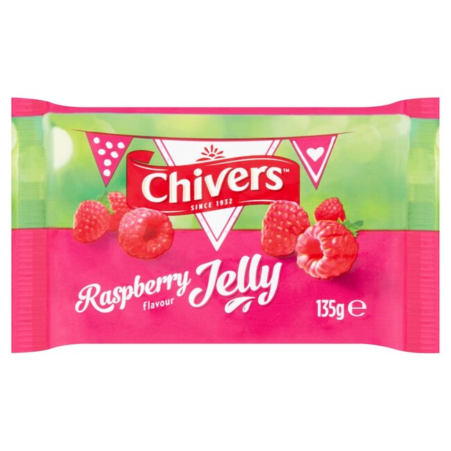 Chivers Chivers Raspberry Jelly 12x135g