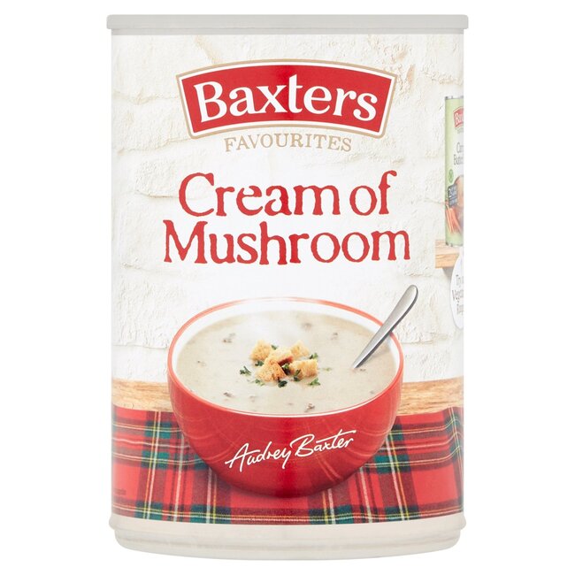 Baxters Baxters Cream of Mushroom Soup 12x400g