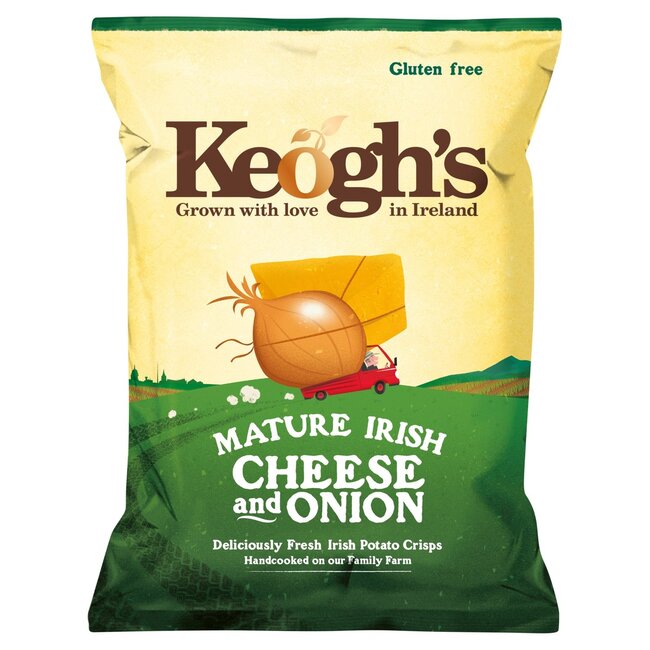 Keoghs Keoghs Mature Cheese & Onion 12x125g