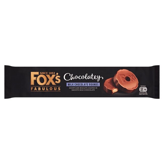 Fox's Biscuits Fox's Chocolatey Milk Chocolate Rounds 12x130g